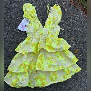 Buddy Love - Hudson Lemon Crash Dress